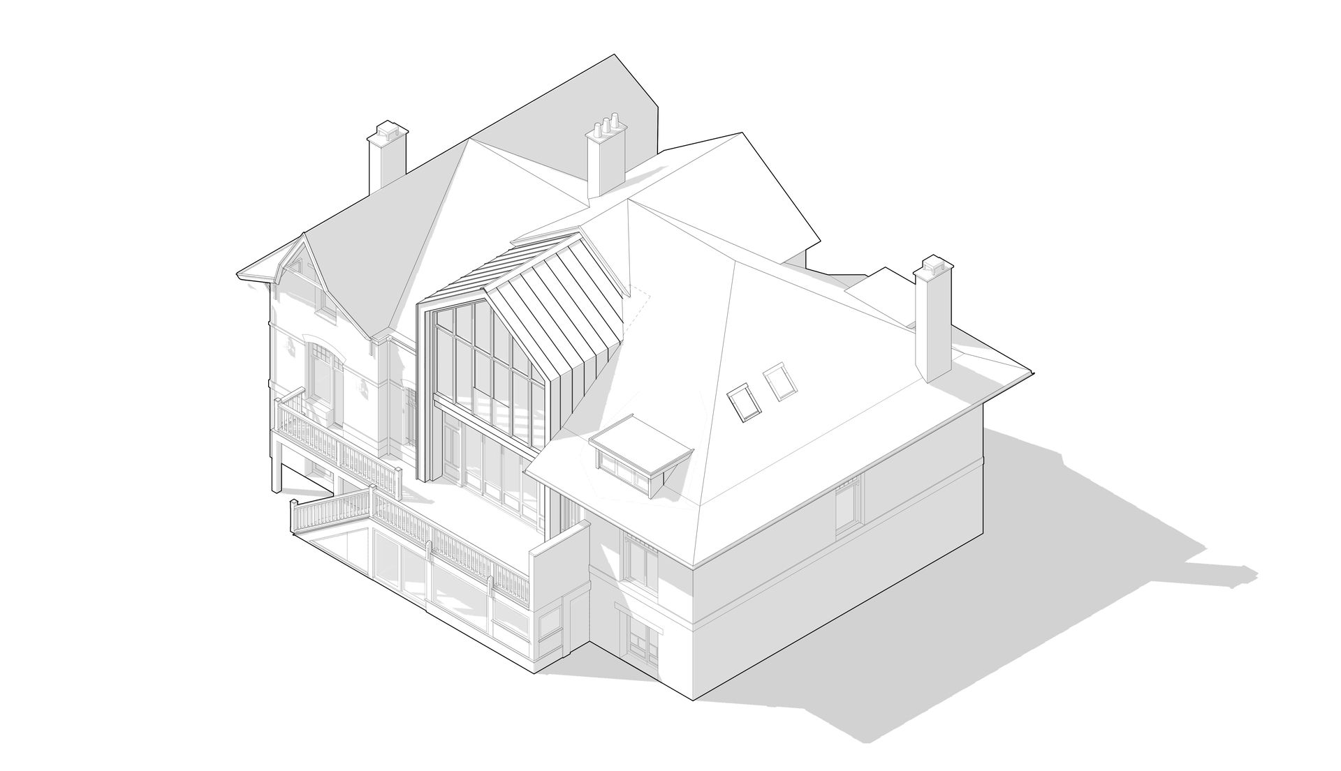 Plan - Axonométrie 3D