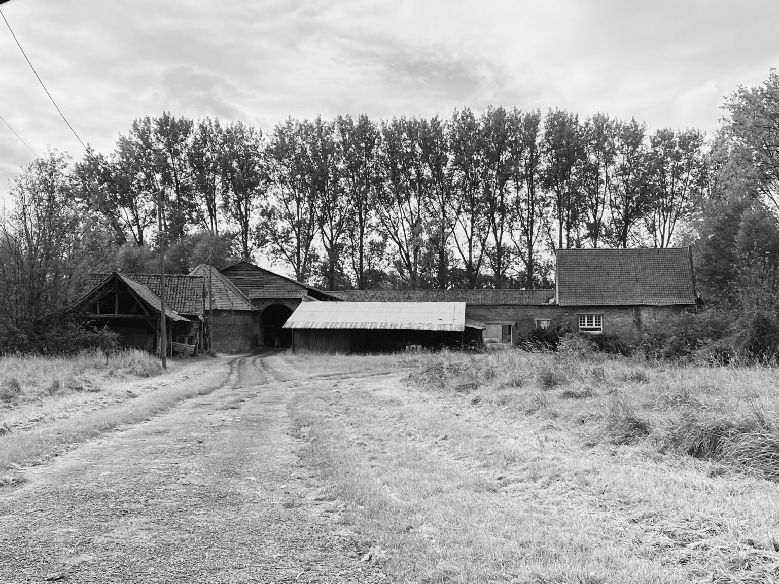 Vue générale de la ferme