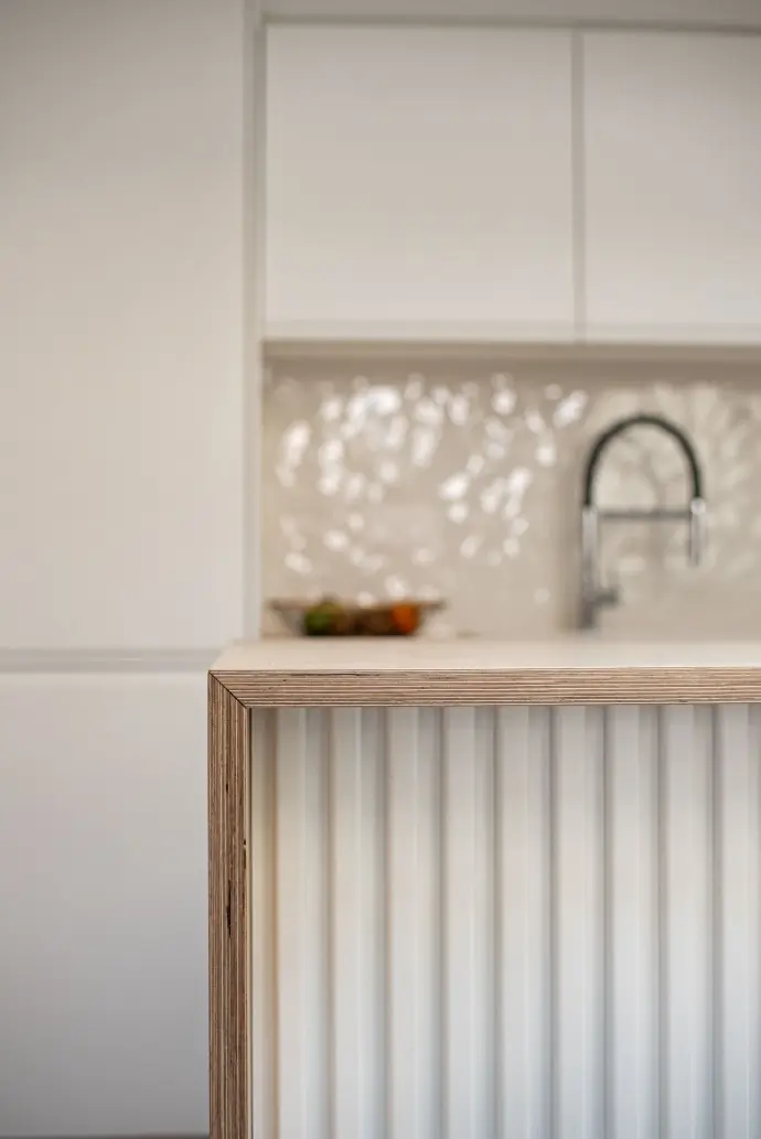 Ilot central en bois