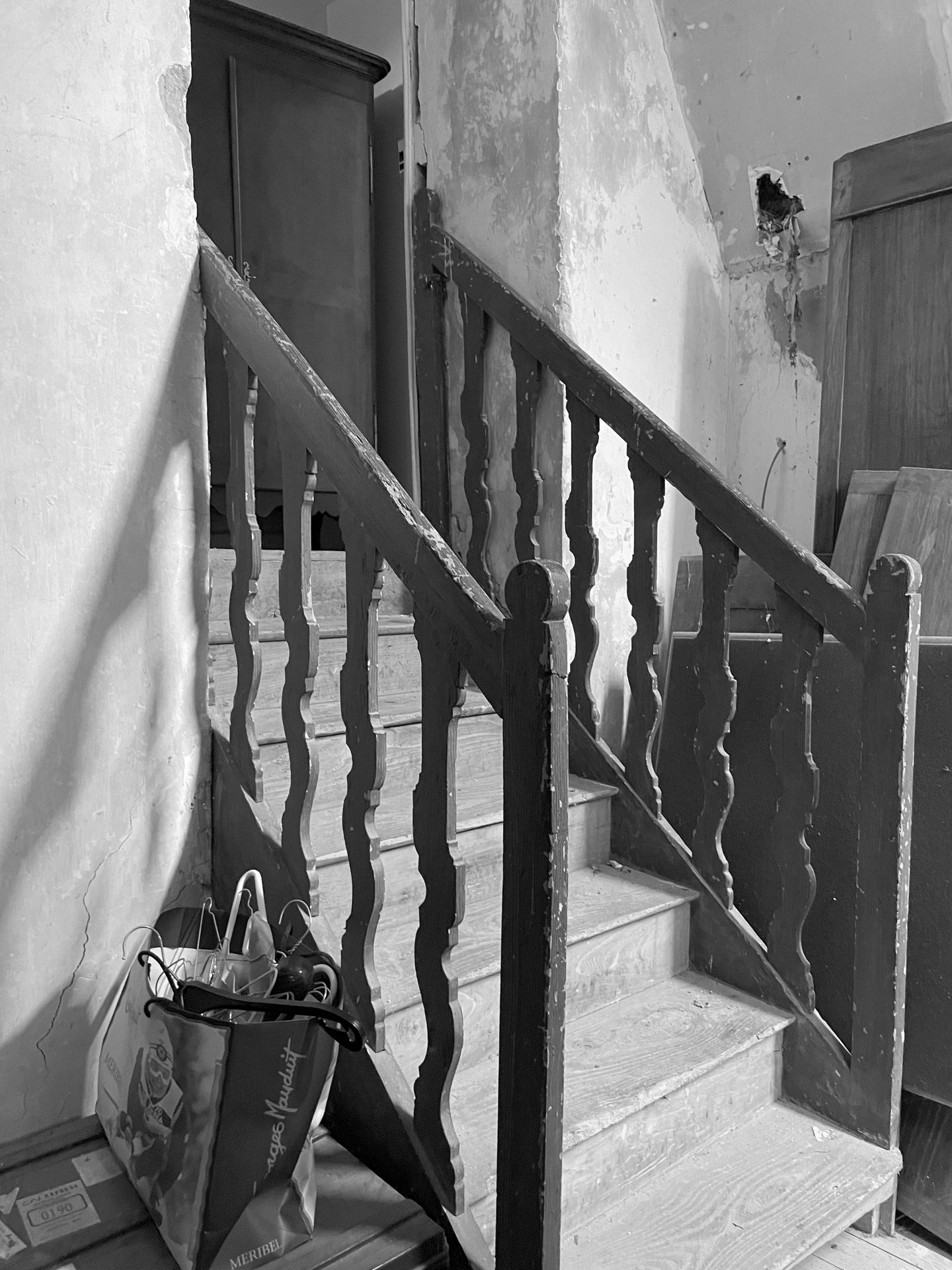 Le grenier avant les travaux